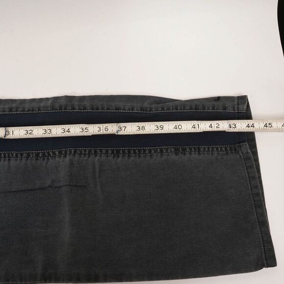 Versace Jeans Couture Grey Pants With Metal Back Plaqued Size 38 Made in Romania - Picture 12 of 13